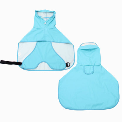 Adjustable Dog Raincoat with Clear Hooded