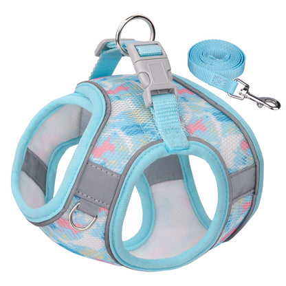 Summer Breathable Harness Set