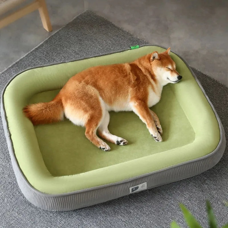 All-Season Plush Comfort Donut Dog Bed