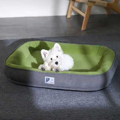 All-Season Plush Comfort Donut Dog Bed