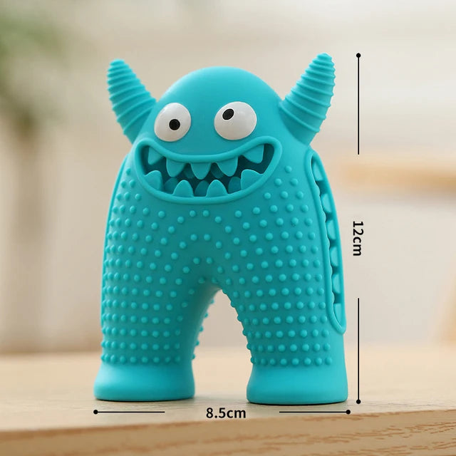 Cute Little Monster Dog Tooth Cleaning Toy