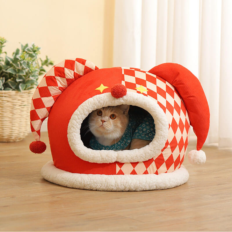 Circus Series  Semi-Enclosed Cat Bed