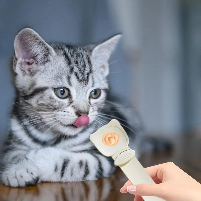 Cat Strip Squeeze Spoon