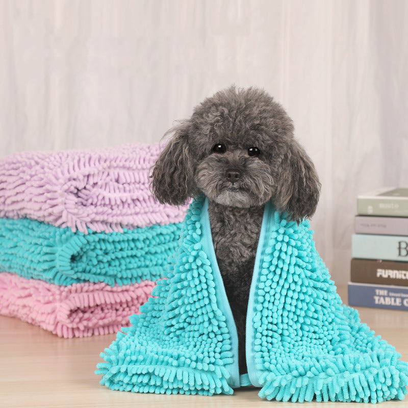 Chenille Pet Absorbent Towel