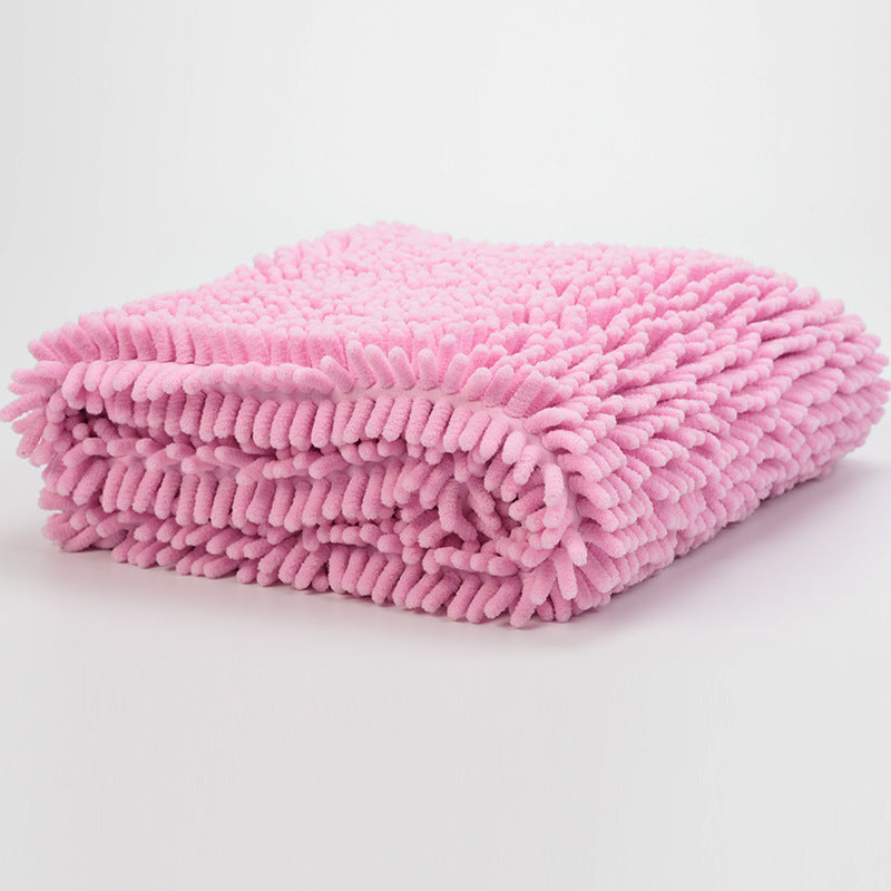 Chenille Pet Absorbent Towel