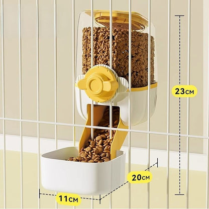 Hanging Automatic Pet Feeder and Water Dispenser