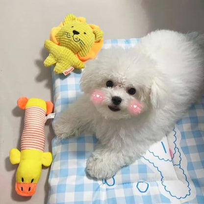 Dog Squeaky Plush Animal Chew Toy