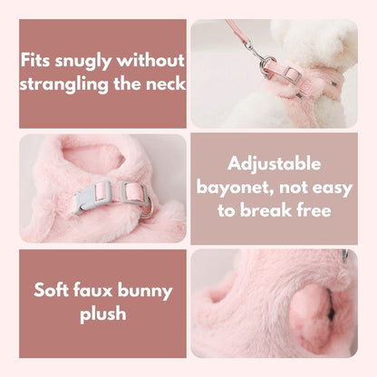 Furry Winter Harness for Small Dogs