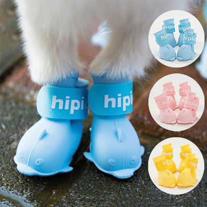 Anti-Slip Rain Shoes for Small Dogs