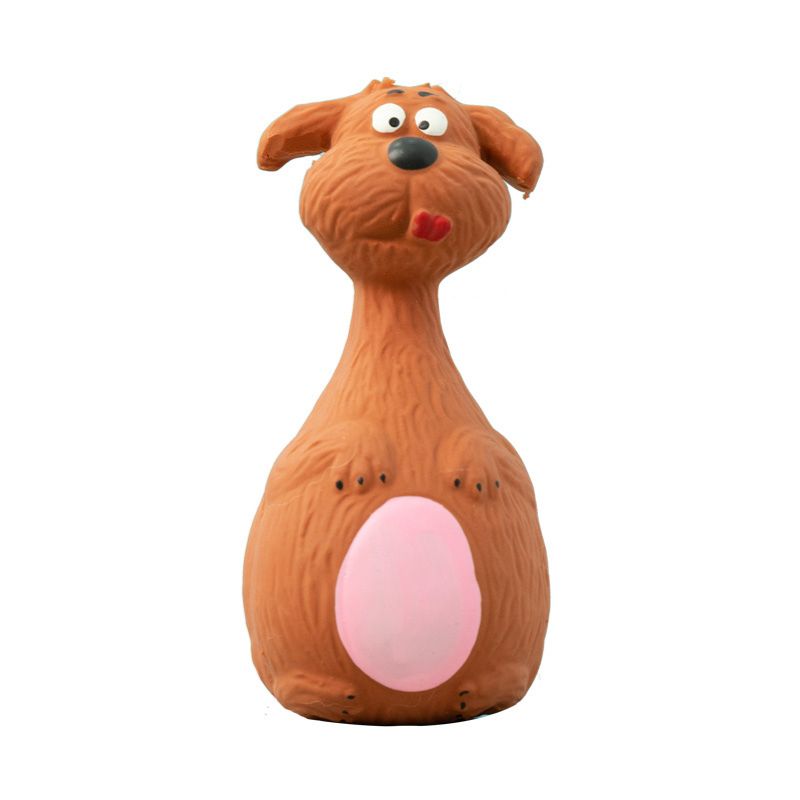 Squeaky Cartoon Animal Chew Dog Toy