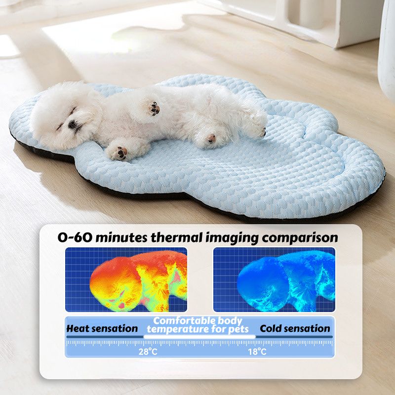 3D Cooling Cloud-shaped Pet Mat