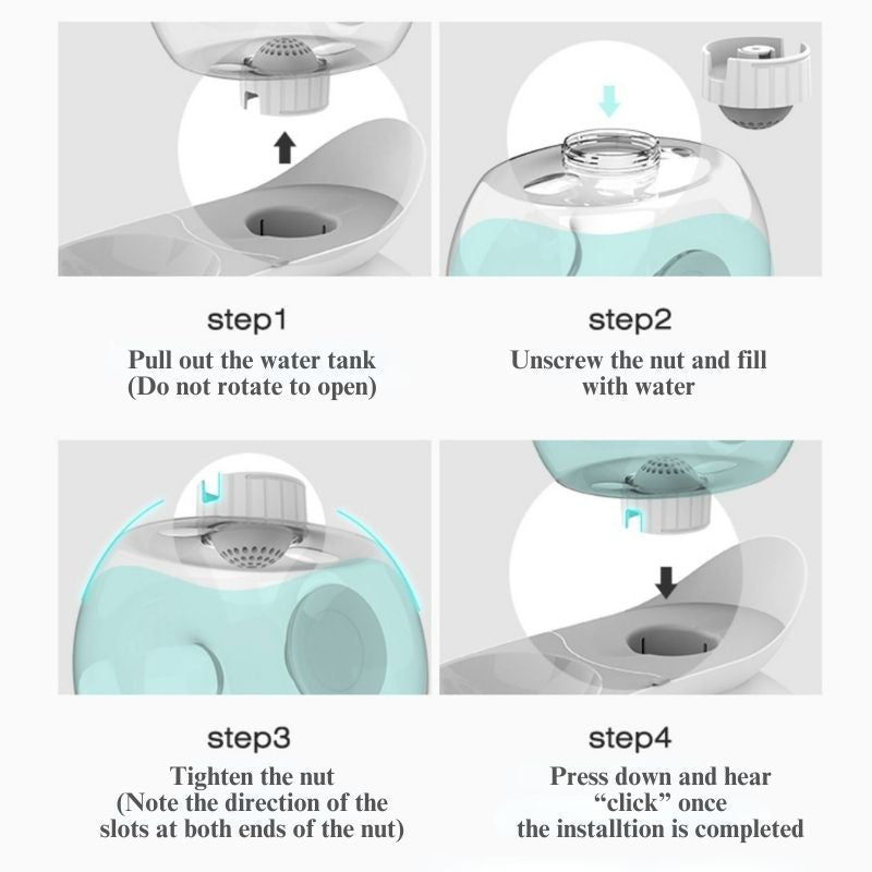 Snail-shaped Automatic Water Dispenser