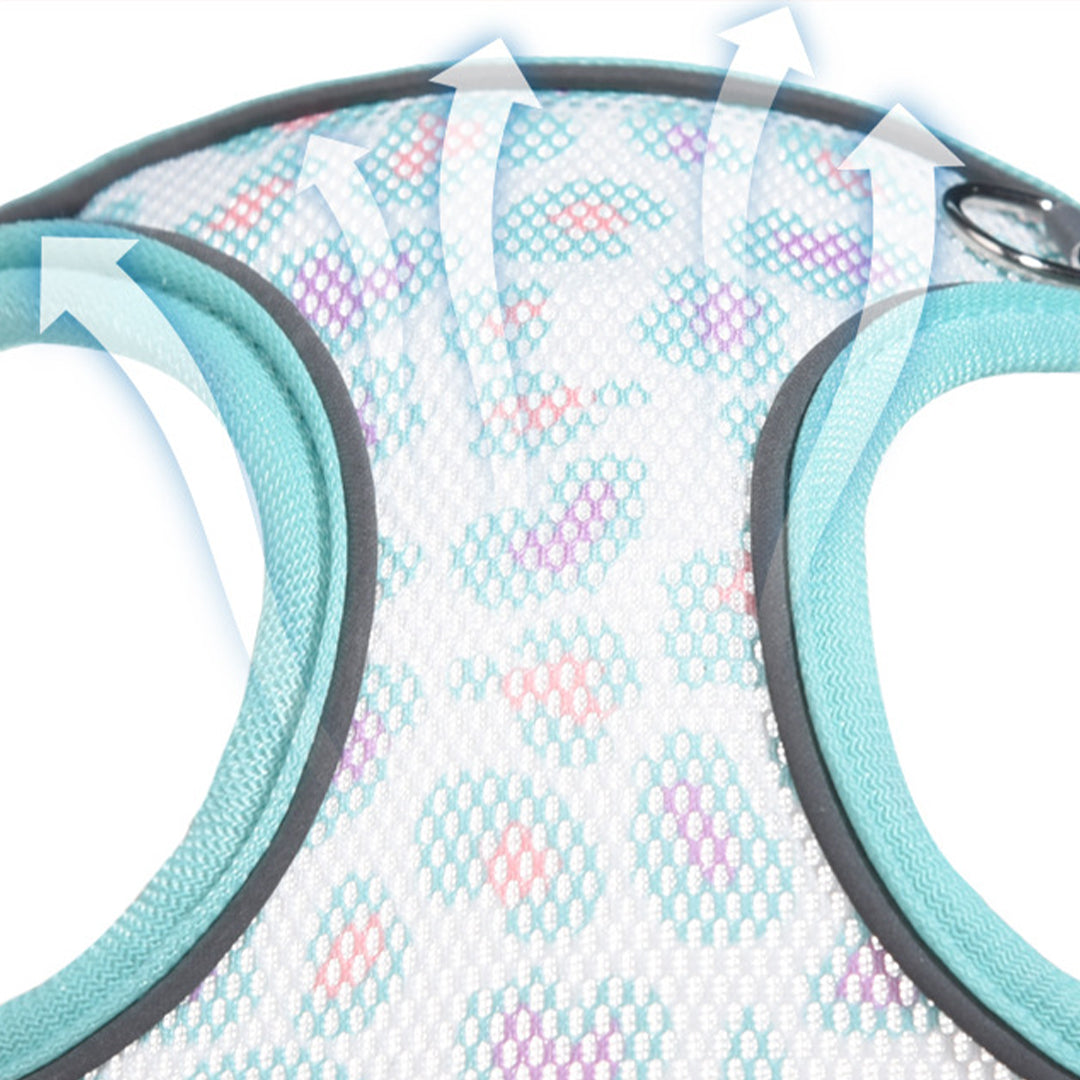 Summer Breathable Harness Set