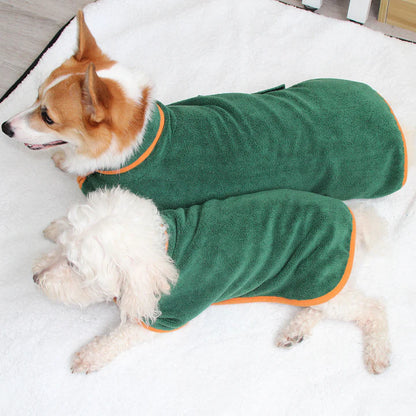 Quick-drying Pet Absorbent Bathrobe