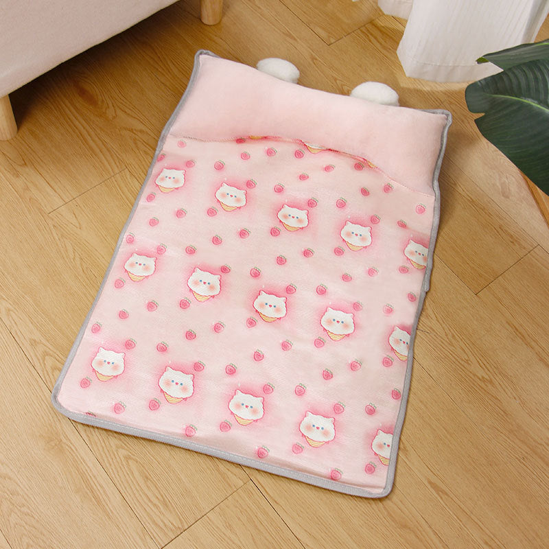 Pet Ice Silk Cooling Mat for Summer