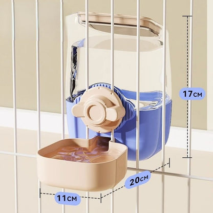 Hanging Automatic Pet Feeder and Water Dispenser