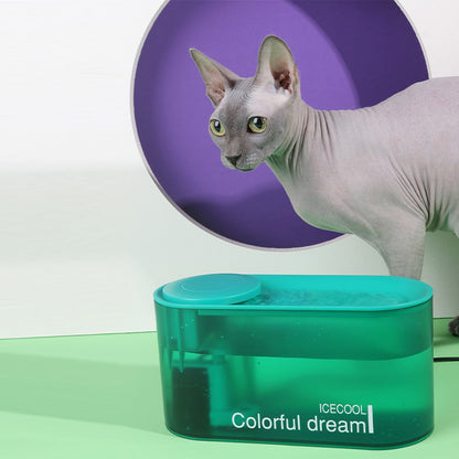 Icecool Colorful Dream Pet Water Fountain