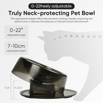 Adjustable Pet Food Bowl
