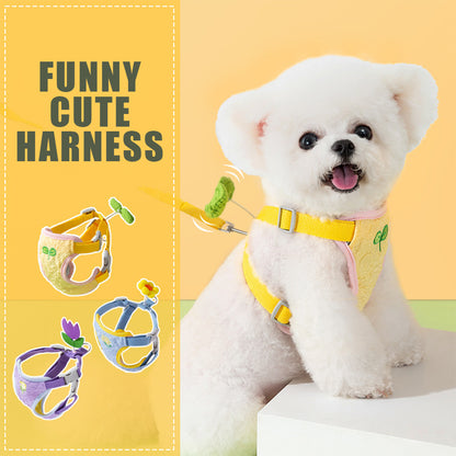 Funny Cute Flower Harness