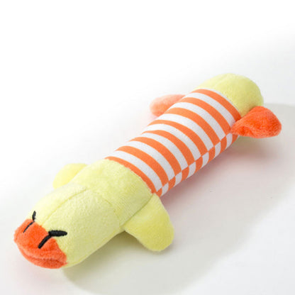 Dog Squeaky Plush Animal Chew Toy