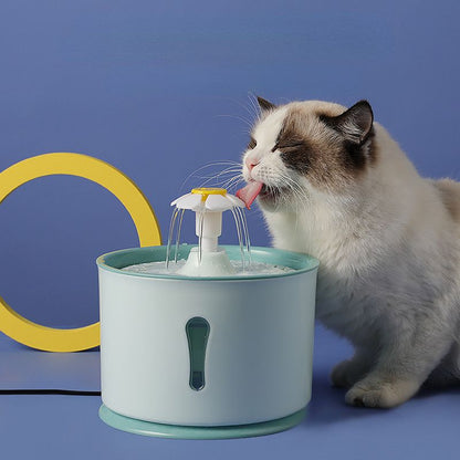 Flower Pet Water Fountain