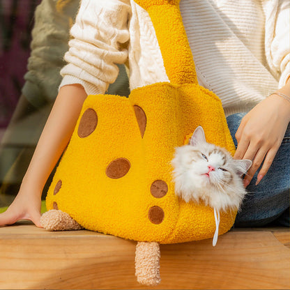 Giraffe Sling Carrier for Small Cat & Dog