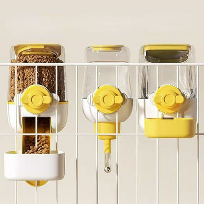 Hanging Automatic Pet Feeder and Water Dispenser