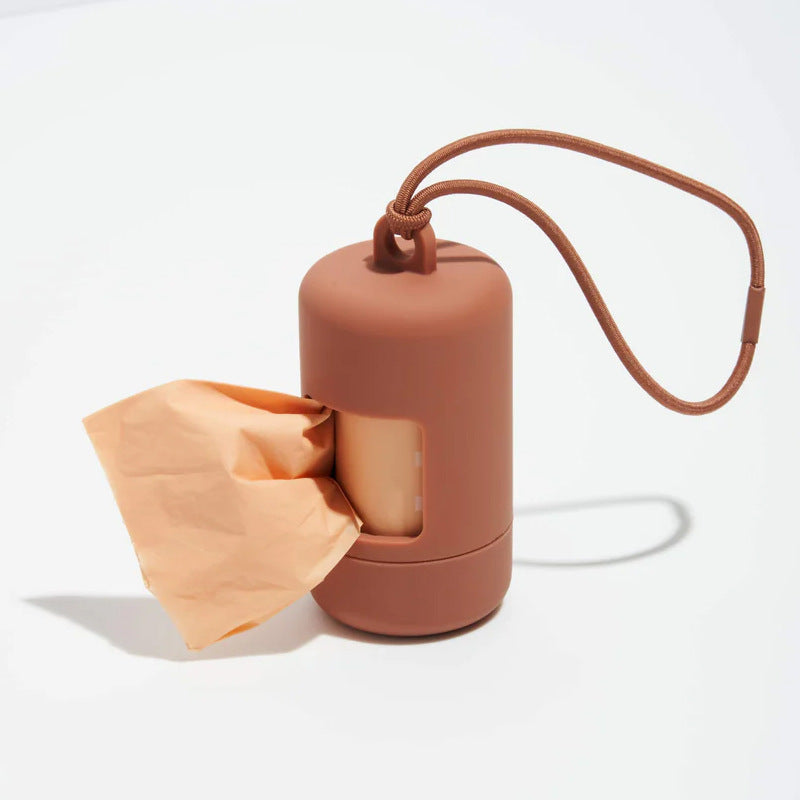 Macaron-Colored Dog Poop Bag Dispenser