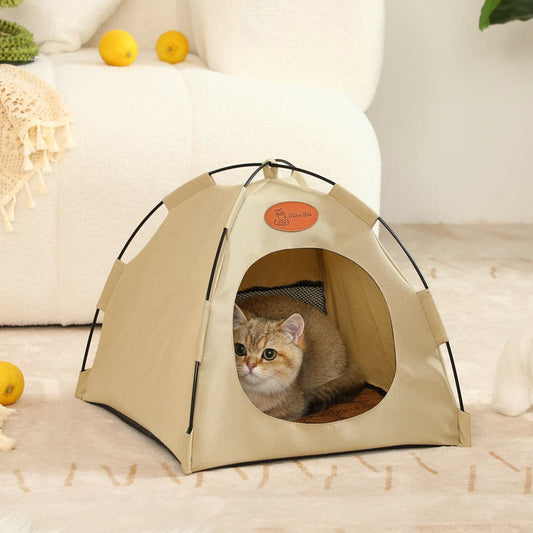 Cute Canvas Outdoor and Indoor Pet Tent