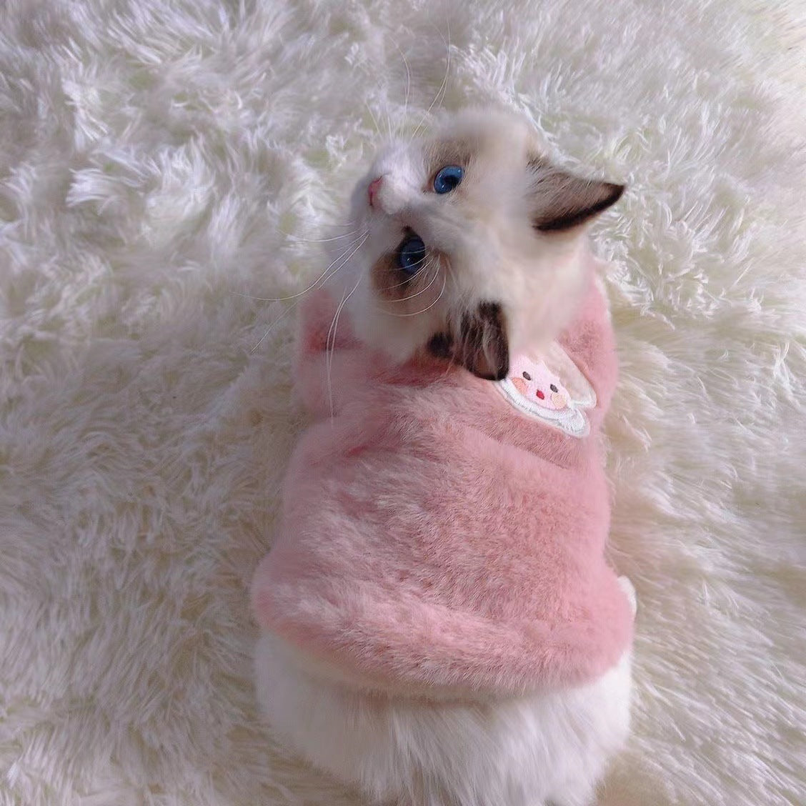 Soft Plush Warm Pet Vest