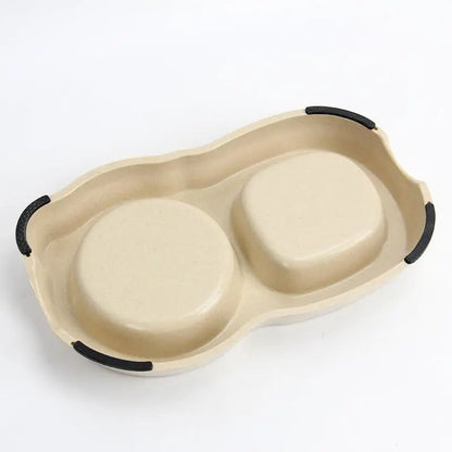 Adorable Bamboo Fiber Pet Bowl