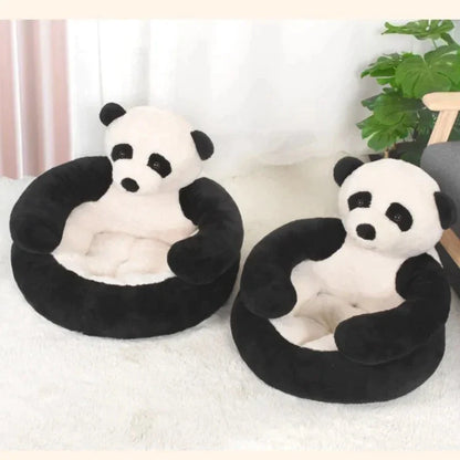 Cute Bear Hug Design Warm Pet Nest Bed