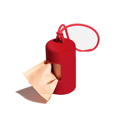 Macaron-Colored Dog Poop Bag Dispenser