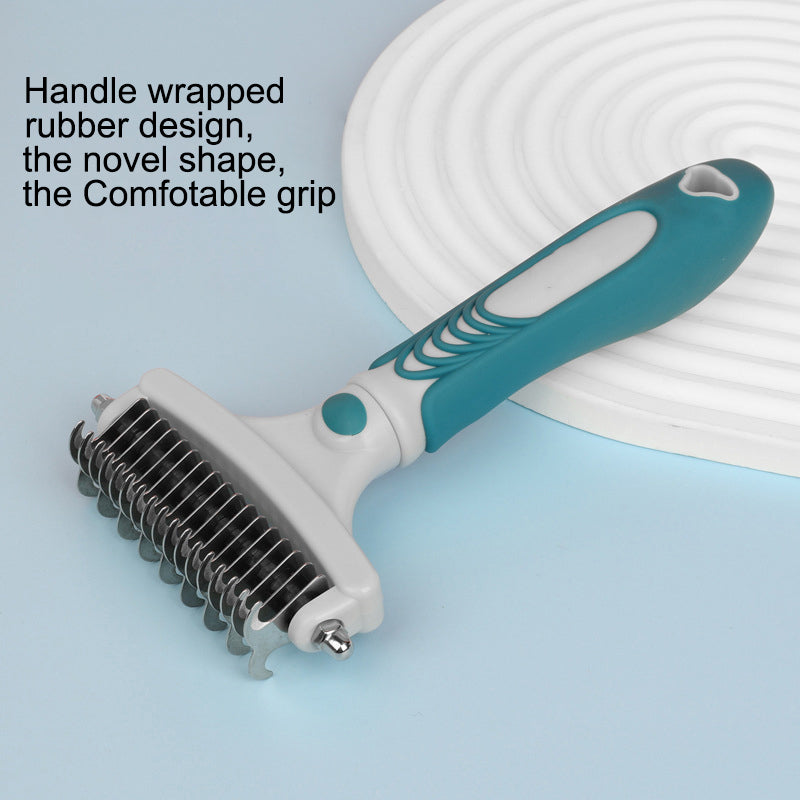 Stainless Steel Double-sided Pet Hair Removal Comb