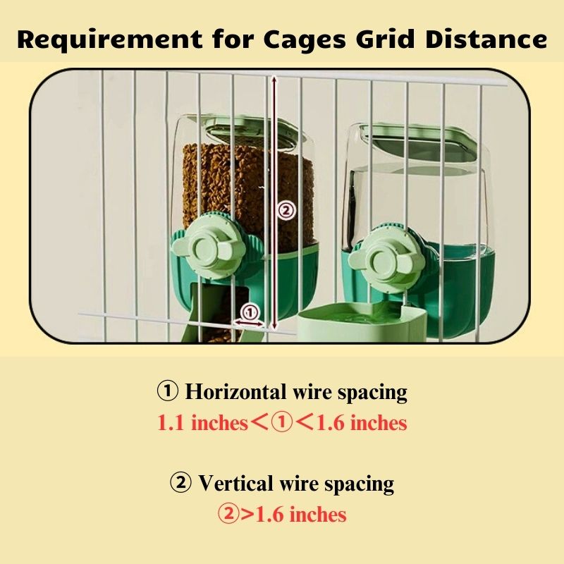 Hanging Automatic Pet Feeder and Water Dispenser