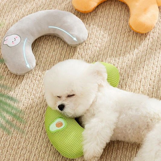Breathable All-season U-shaped Pet Pillow