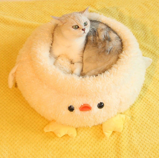Plush Cat Bed Small Dog Bed
