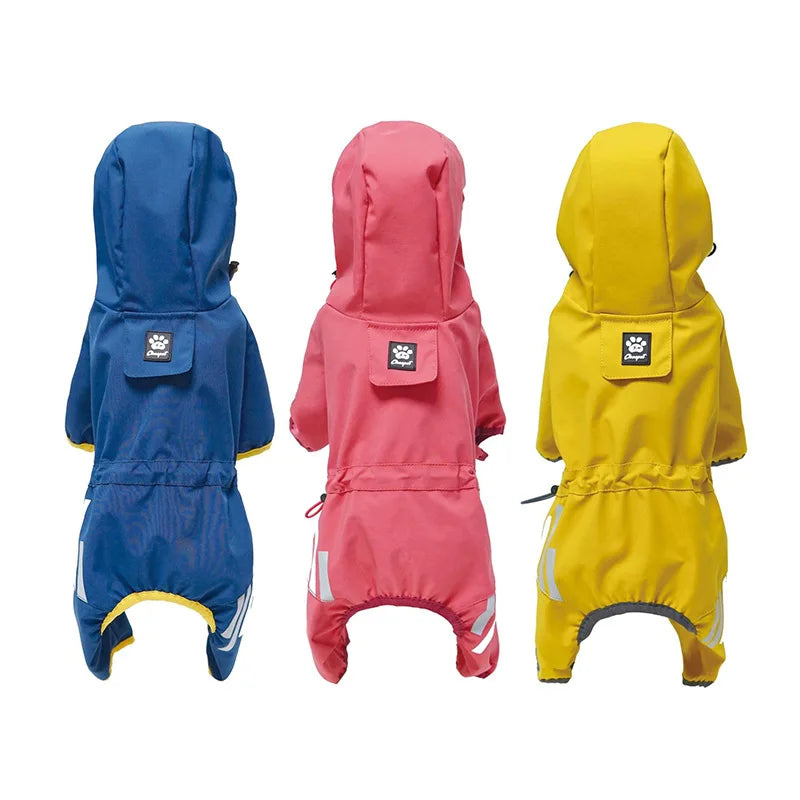 All-inclusive Four-legged Waterproof Pet Raincoat