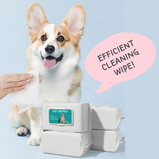 Cleaning and Odor-Controlling Grooming Wipes