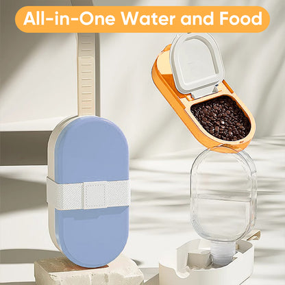Water-Food Combo Portable Bottle