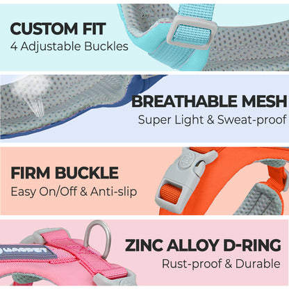 Comfy Breathable Adjustable Harness