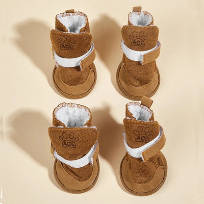 Puppy Snow Booties for Small Dogs