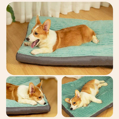 Corduroy Pad Removable Washable for Large Pet