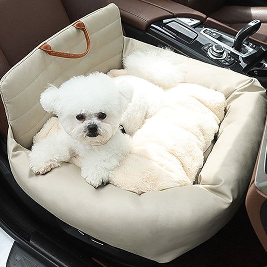 Soft Dog Car Seat Bed