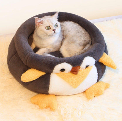 Plush Cat Bed Small Dog Bed
