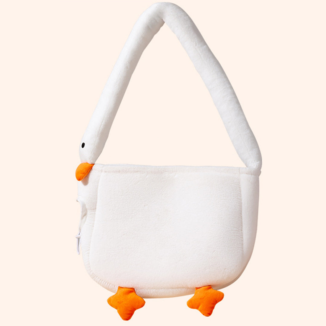 White Geese Sling Carrier for Small Cat & Dog