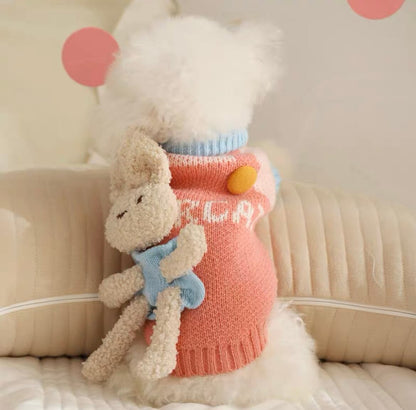 Fashionable Cute Bear Pet Sweater