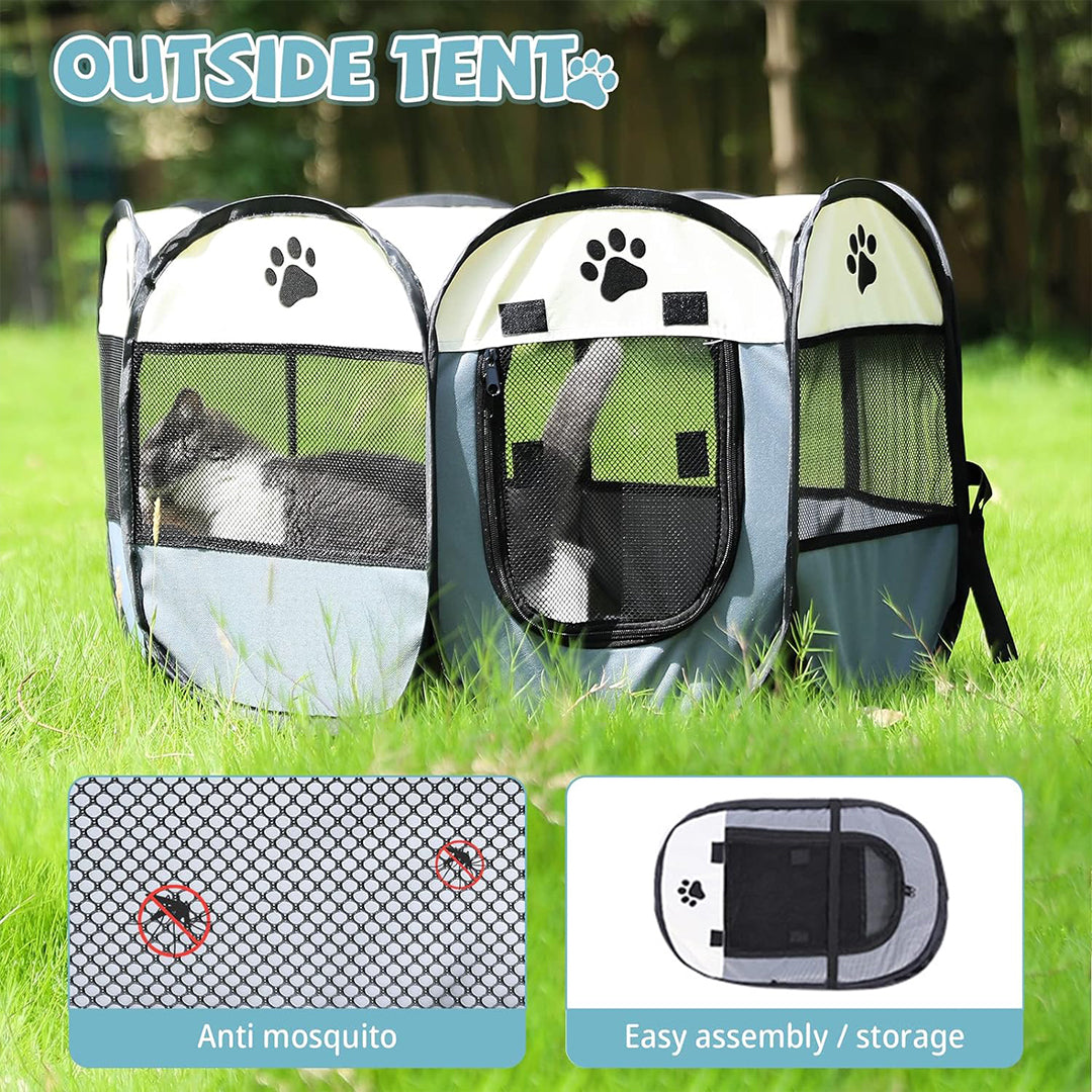 Foldable & Portable Pet Playpen