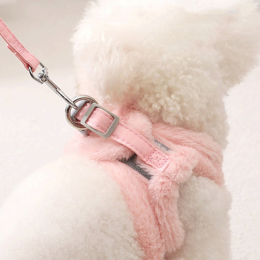Furry Winter Harness for Small Dogs
