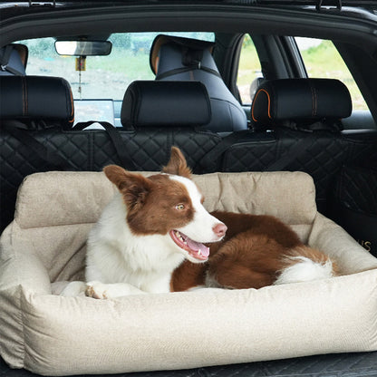 Large Dog Car Back Seat Bed